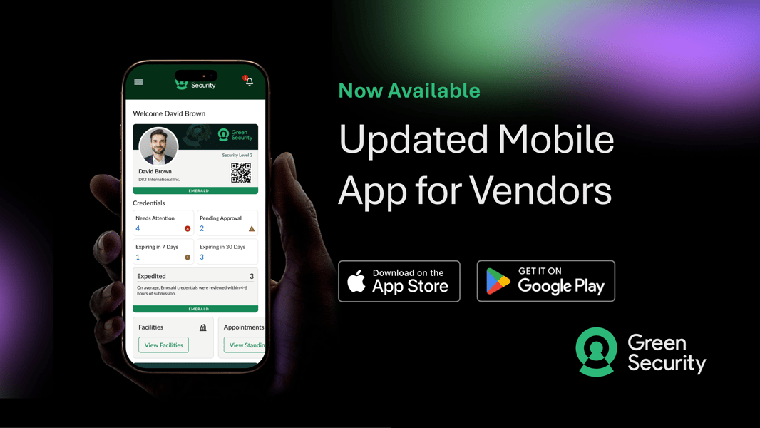 Green Security Debuts Next-Generation Mobile App for Healthcare Vendor Credentialing and Facility Access