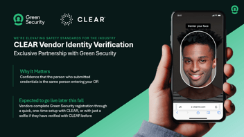 CLEAR and Green Security