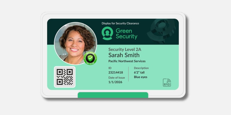 Smart Badge - Green