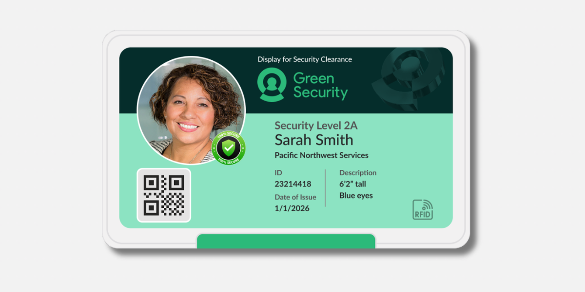 Smart Badge - Green